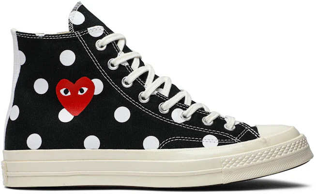 Comme des Garçons x Converse Chuck Taylor All Star 70 Hi 'Black Polka Dot' 157250C Buy Comme des Garçons x Converse Chuck Taylor All Star 70 Hi 'Black Polka Dot' 157250C