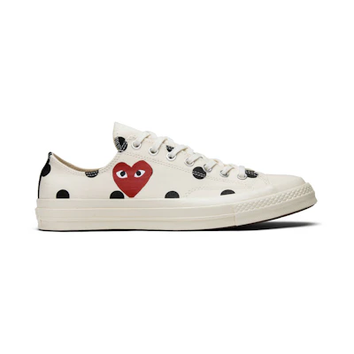 CDG Converse Chuck Taylor All Star 70 Low 'Polka Dot'