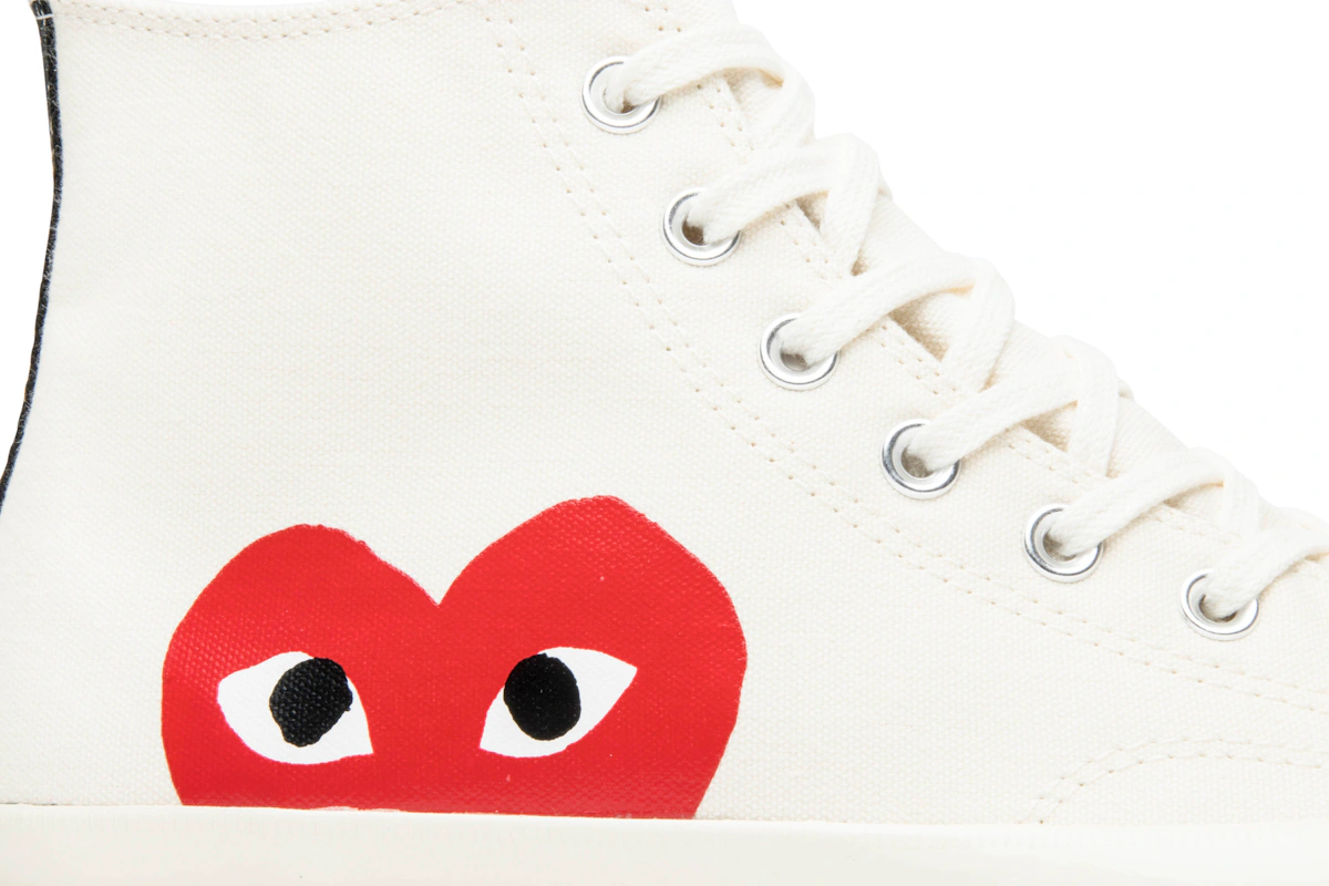 Comme des Garçons x Converse Chuck Taylor All Star Hi 'Milk'