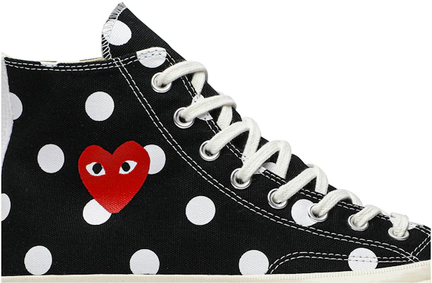 Comme des Garçons x Converse Chuck Taylor All Star 70 Hi 'Black Polka Dot' 157250C Order Comme des Garçons x Converse Chuck Taylor All Star 70 Hi 'Black Polka Dot' 157250C