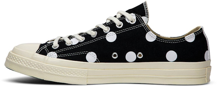 Comme des Garçons x Converse Chuck Taylor All Star 70 Low 'Polka Dot' Putih 157248C Lookbook Comme des Garçons x Converse Chuck Taylor All Star 70 Low 'Polka Dot' Putih 157248C