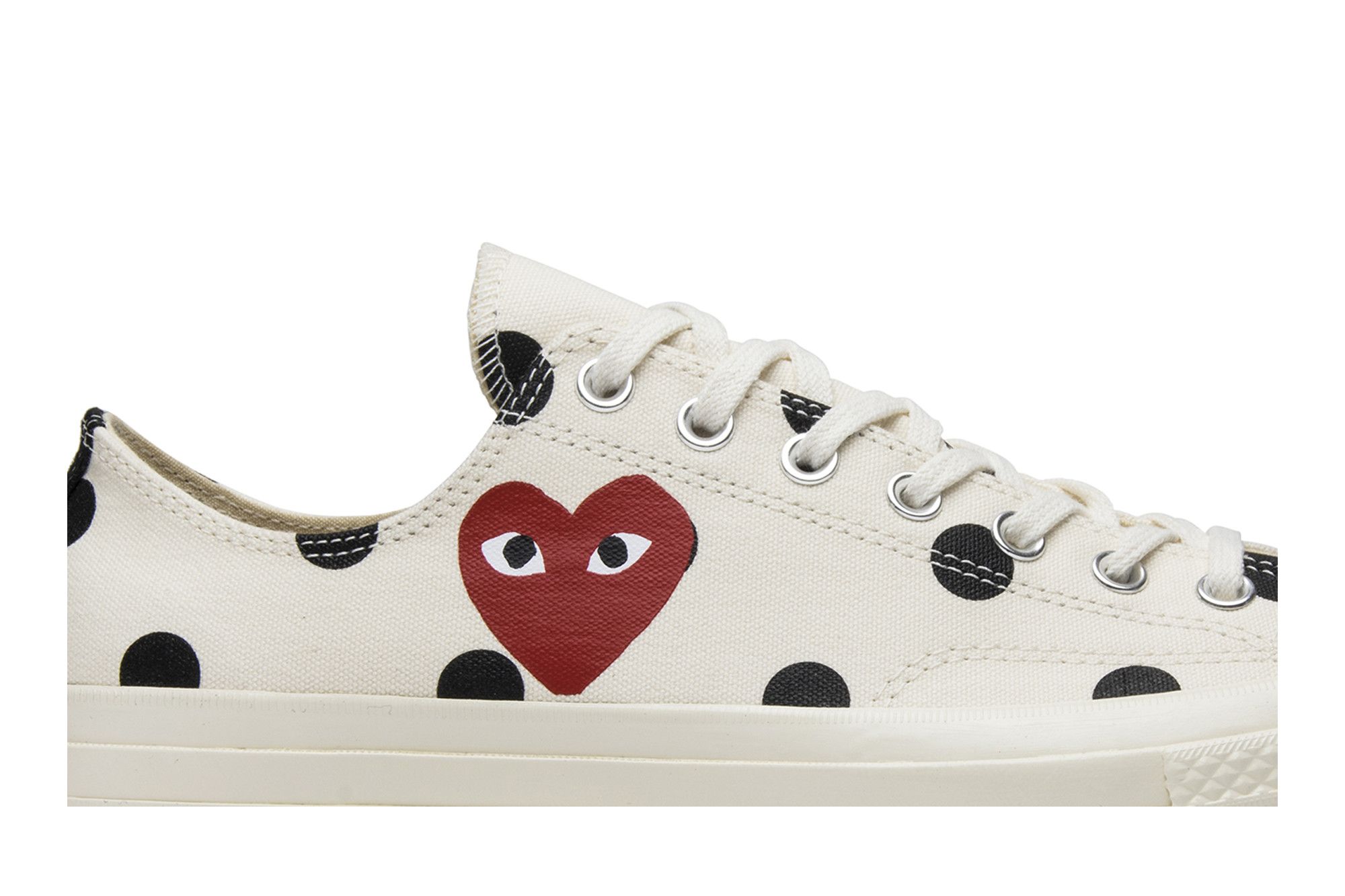 Lookbook Comme des Garçons x Converse Chuck Taylor All Star 70 Low ''Polka Dot'' NL 157249C
