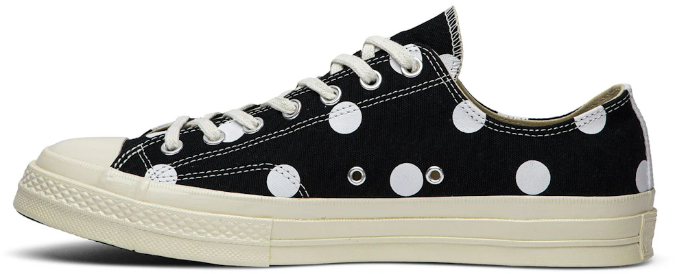 Comme des Garçons x Converse Chuck Taylor All Star 70 Low 'Polka Dot' Putih 157248C Shop Comme des Garçons x Converse Chuck Taylor All Star 70 Low 'Polka Dot' Putih 157248C