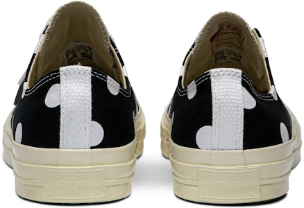 Comme des Garçons x Converse Chuck Taylor All Star 70 Low 'Polka Dot' Putih 157248C Details for Comme des Garçons x Converse Chuck Taylor All Star 70 Low 'Polka Dot' Putih 157248C