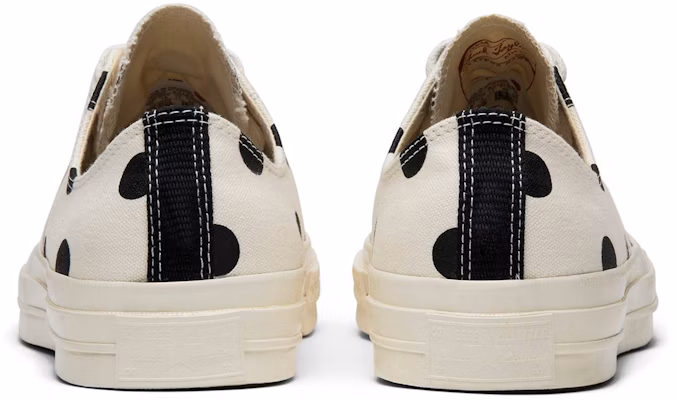 Comme des Garçons x Converse Chuck Taylor All Star 70 Low 'Polka Dot' 157249C Details for Comme des Garçons x Converse Chuck Taylor All Star 70 Low 'Polka Dot' 157249C