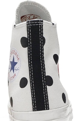 Comme des Garçons x Converse Chuck Taylor All Star 70 Hi 'White Polka Dot' 157251C Sizing Comme des Garçons x Converse Chuck Taylor All Star 70 Hi 'White Polka Dot' 157251C