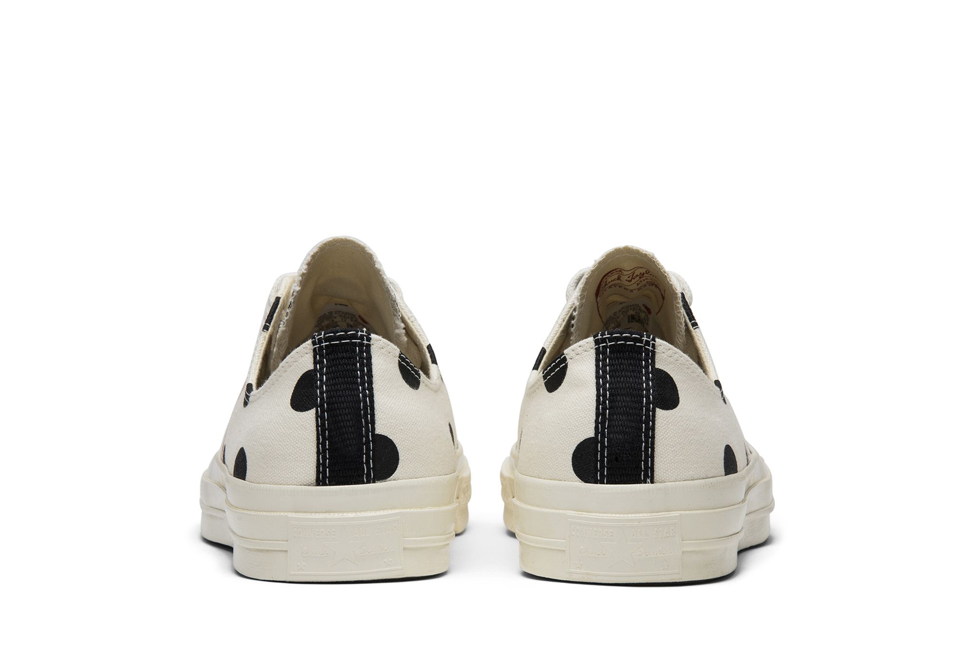 Sizing Comme des Garçons x Converse Chuck Taylor All Star 70 Low ''Polka Dot'' NL 157249C