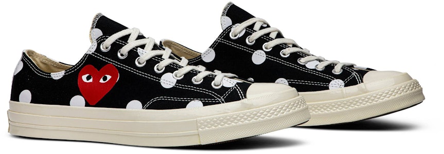 Comme des Garçons x Converse Chuck Taylor All Star 70 Low 'Polka Dot' Putih 157248C Cheap Comme des Garçons x Converse Chuck Taylor All Star 70 Low 'Polka Dot' Putih 157248C