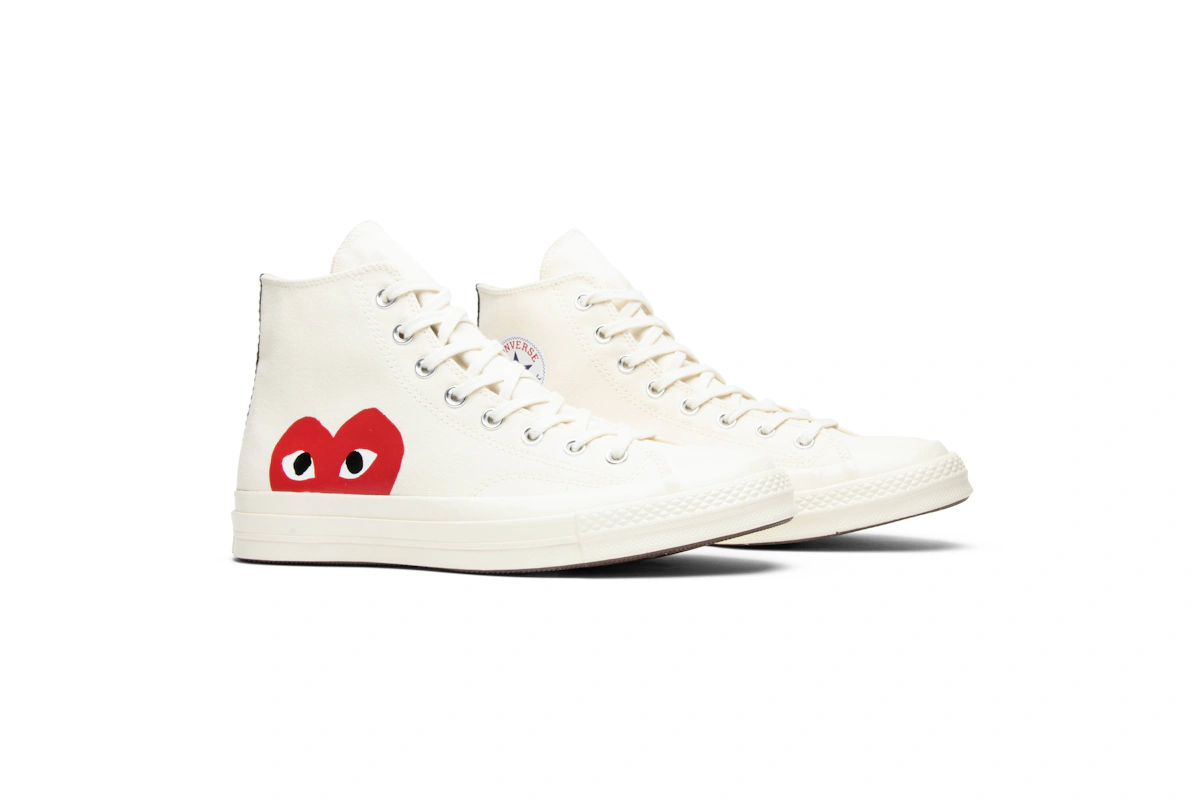 Comme des Garçons x Converse Chuck Taylor All Star Hi 'Milk'