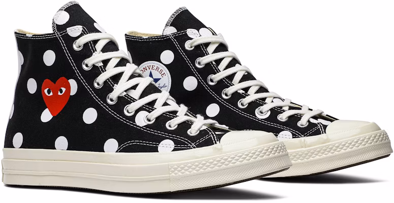 Comme des Garçons x Converse Chuck Taylor All Star 70 Hi 'Black Polka Dot' 157250C Cheap Comme des Garçons x Converse Chuck Taylor All Star 70 Hi 'Black Polka Dot' 157250C