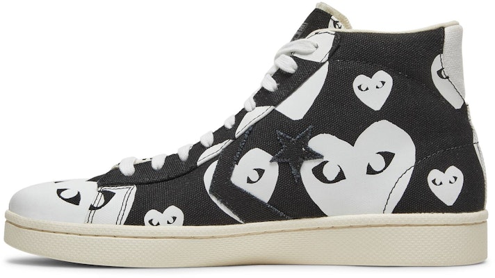 Converse pro leather discount comme des garcons
