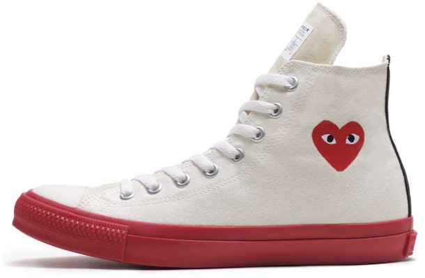 Comme des Garçons x Converse x Converse Chuck Taylor High 'White' AZ-K121-001-WHITE Buy Comme des Garçons x Converse x Converse Chuck Taylor High 'White' AZ-K121-001-WHITE