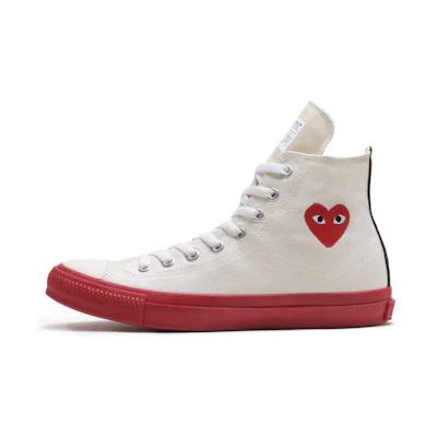 CDG Converse Converse Chuck Taylor High 'White'