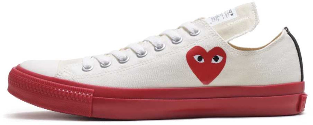 Comme des Garçons x Converse x Converse Chuck Taylor Low 'White' AZ-K122-001-WHITE Buy Comme des Garçons x Converse x Converse Chuck Taylor Low 'White' AZ-K122-001-WHITE