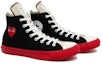 Lookbook Comme des Garçons x Converse Chuck Taylor High 'Hitam'. 1SD021