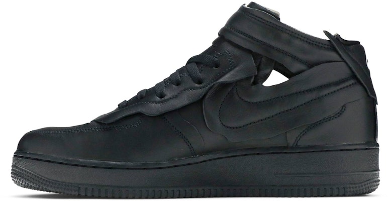 コムデギャルソン×ナイキ AF1 ミッド "トリプルブラック" DC3601-001 Lookbook コムデギャルソン×ナイキ AF1 ミッド "トリプルブラック" DC3601-001