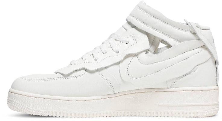 コムデギャルソン×ナイキAF1ミッド トリプルホワイト DC3601-100 Lookbook コムデギャルソン×ナイキAF1ミッド トリプルホワイト DC3601-100