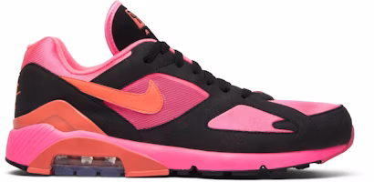 Comme des Garçons x Nike Air Max 180 'Black Pink' AO4641-601 Comme des Garçons x Nike Air Max 180 'Black Pink' AO4641-601