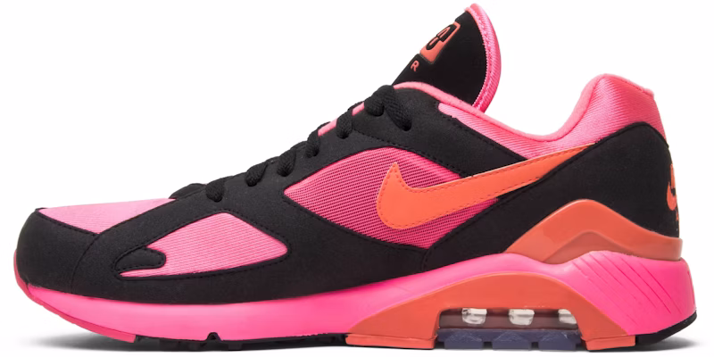 Comme des Garçons x Nike Air Max 180 'Black Pink' AO4641-601 Lookbook Comme des Garçons x Nike Air Max 180 'Black Pink' AO4641-601