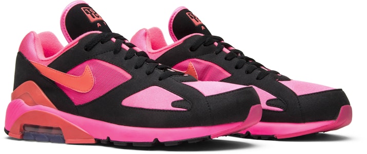 꼼데가르송 x 나이키 에어맥스 180 '블랙 핑크' AO4641-601 Cheap 꼼데가르송 x 나이키 에어맥스 180 '블랙 핑크' AO4641-601