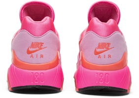 Comme des Garçons x Nike Air Max 180 'Triple Pink' AO4641-602 Details for Comme des Garçons x Nike Air Max 180 'Triple Pink' AO4641-602