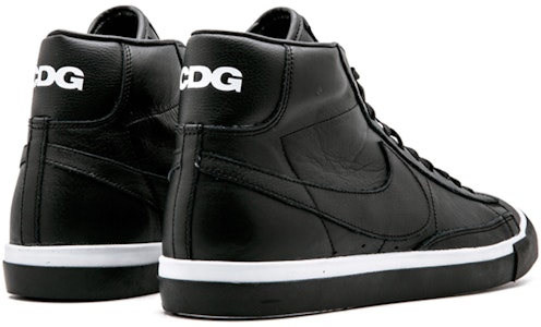 Comme des Garçons x Nike Blazer Tinggi 'Hitam Putih' 704571-002 Shop Comme des Garçons x Nike Blazer Tinggi 'Hitam Putih' 704571-002