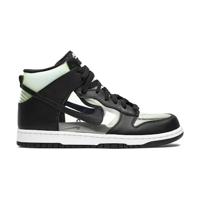 CDG Nike Dunk Hi Retro 'Clear'