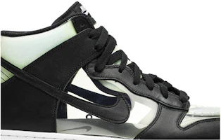 Order Comme des Garçons x Nike Dunk Hi Retro ''Clear'' Herren Sneakers 917428-001