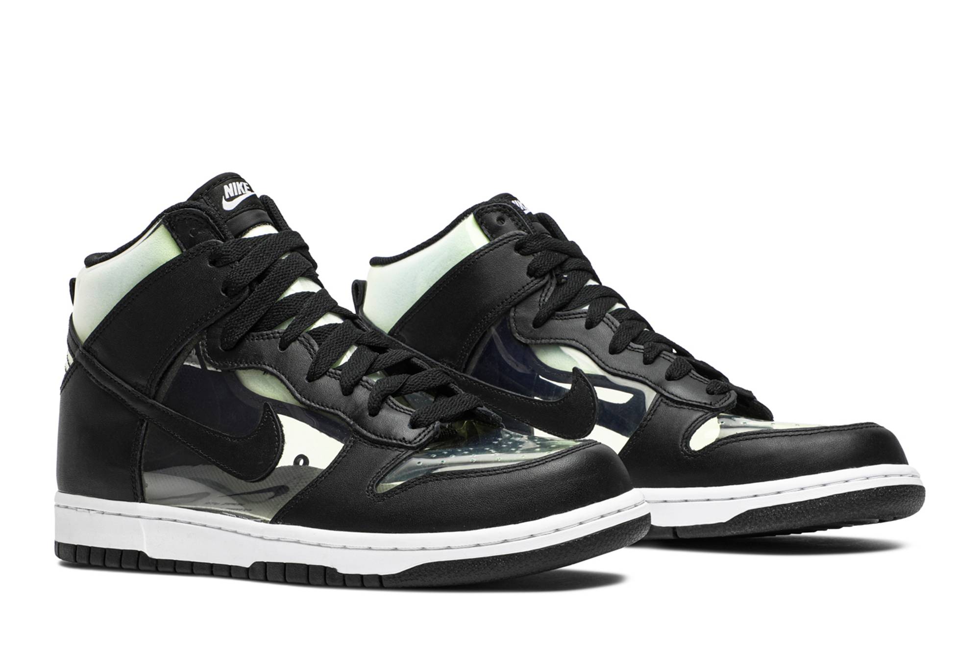 Cheap 꼼데가르송 x 나이키 덩크 하이 레트로 '클리어' 917428-001