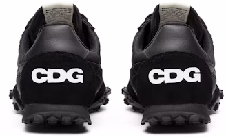 Sizing Comme des Garcons x Nike Waffle Racer 17 舒適 防滑耐磨 低筒 生活休閒鞋 男女皆宜 黑色
