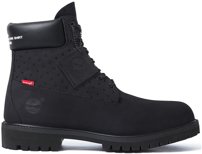 Comme des Garçons x Supreme x Timberland 6 Inch 'Black' TB0A14LP