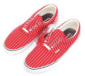 Comme des Garçons x Supreme x Vans Era 'Pinstripe' Jalur Halus VN0W3CEG5 Buy Comme des Garçons x Supreme x Vans Era 'Pinstripe' Jalur Halus VN0W3CEG5