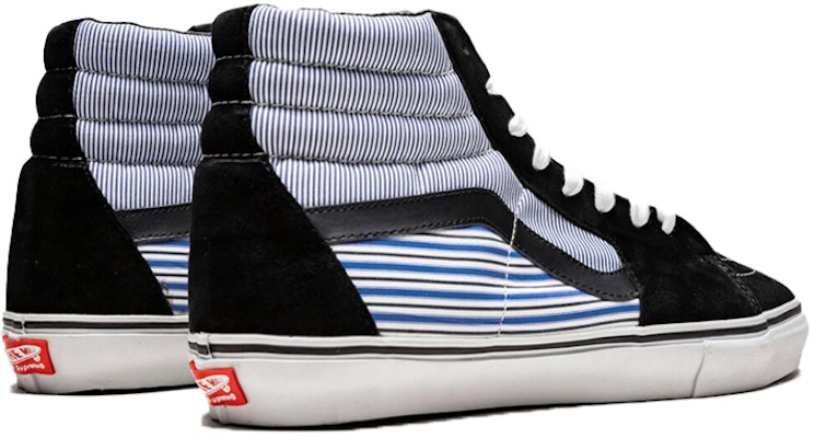 Comme des Garçons x Supreme x Vans Sk8-Hi Pro 'Hitam' VN-099N70V Lookbook Comme des Garçons x Supreme x Vans Sk8-Hi Pro 'Hitam' VN-099N70V