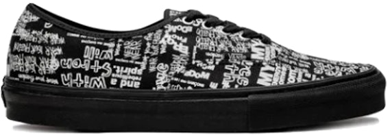 x Vans COMME des GARCONS Authentic Lx 'Graffiti' zapatillas. VN0A33TAS07 Order x Vans COMME des GARCONS Authentic Lx 'Graffiti' zapatillas. VN0A33TAS07