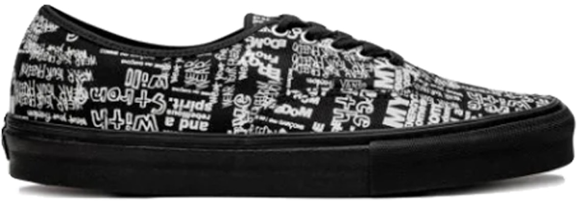 x Vans COMME des GARCONS Authentic Lx 'Graffiti' VN0A33TAS07 Order x Vans COMME des GARCONS Authentic Lx 'Graffiti' VN0A33TAS07