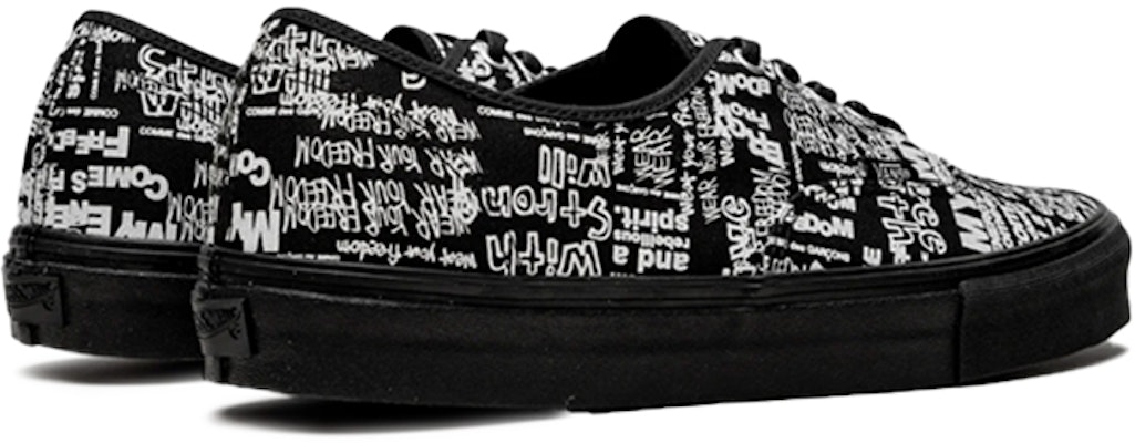 x Vans COMME des GARCONS Authentic Lx '涂鸦' VN0A33TAS07 Shop x Vans COMME des GARCONS Authentic Lx '涂鸦' VN0A33TAS07