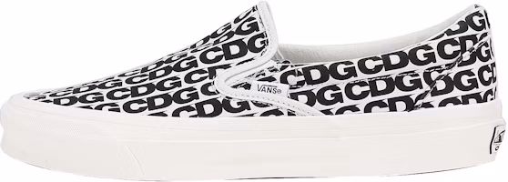 Comme des Garçons x Vans OG Classic Slip-On 'CDG Print - Blanc De Blanc' VN0A32QNUY6 Comme des Garçons x Vans OG Classic Slip-On 'CDG Print - Blanc De Blanc' VN0A32QNUY6
