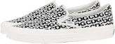 Lookbook Comme des Garçons x Vans OG Classic Slip-On 'CDG Print - Putih Bersih' VN0A32QNUY6