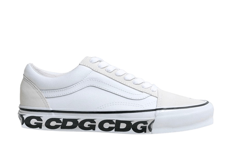 Buy Comme des Garçons x Vans Old Skool 'Blanco' VN0A4P3XQLZ