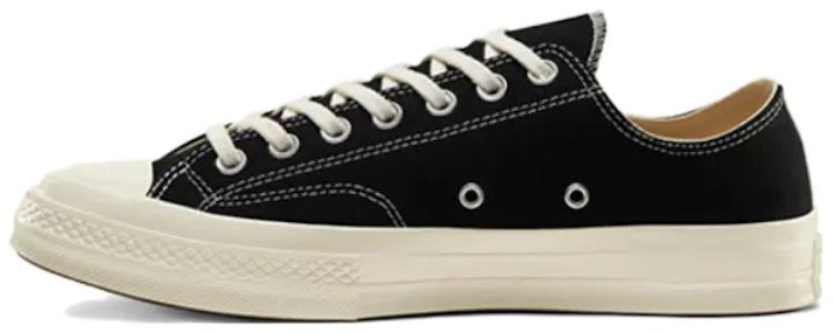 川久保玲PLAY x Converse Chuck 70低帮 2023款'黑色' A08796C Order 川久保玲PLAY x Converse Chuck 70低帮 2023款'黑色' A08796C