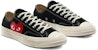 Comme des Garçons PLAY x Converse Chuck 70 Low 2023 'Hitam' A08796C