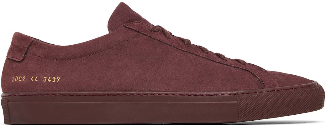 Common Projects Achilles 'Bordeaux' Kasut 2092-3497 Buy Common Projects Achilles 'Bordeaux' Kasut 2092-3497