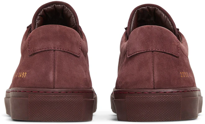 Common Projects Achilles ''Bordeaux'' Scarpe 2092-3497 Details for Common Projects Achilles ''Bordeaux'' Scarpe 2092-3497