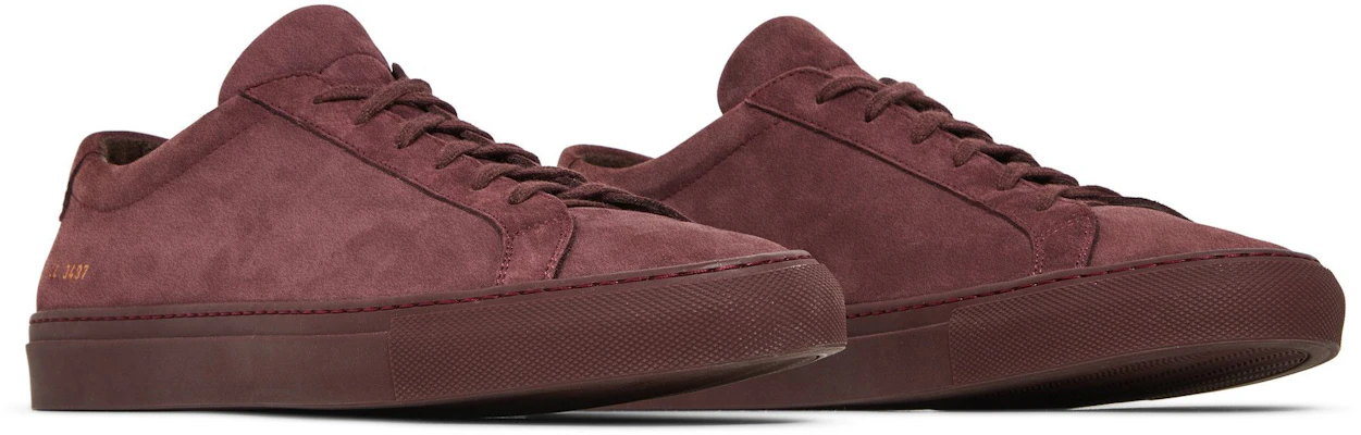 Common Projects Achilles ''Bordeaux'' Scarpe 2092-3497 Cheap Common Projects Achilles ''Bordeaux'' Scarpe 2092-3497