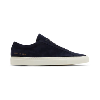 Common Projects Achilles 'Waxed Suede - Navy'