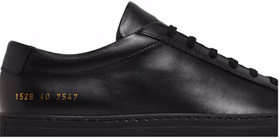 Order Common Projects Achilles Low 'Hitam' 1528 7547