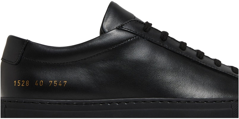Common Projects Achilles Low ''Nero'' 1528 7547 Order Common Projects Achilles Low ''Nero'' 1528 7547