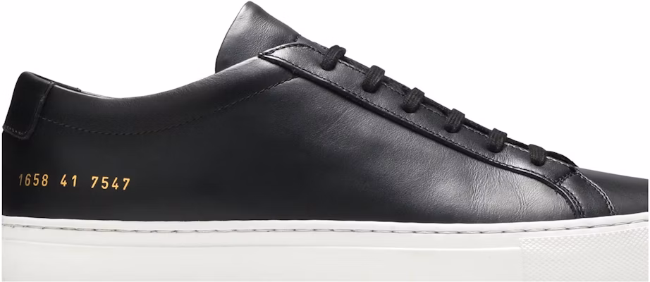 Common Projects Achilles Low 'Negro' 1658-7547 Order Common Projects Achilles Low 'Negro' 1658-7547