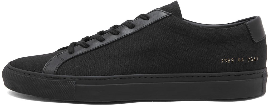 Common Projects Achilles Low 'Hitam' 2369-7547 Buy Common Projects Achilles Low 'Hitam' 2369-7547