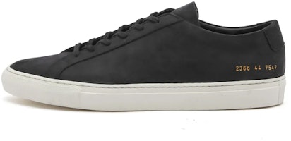 Common Projects Achilles Low 'Black Nubuck' 2366-7547 Common Projects Achilles Low 'Black Nubuck' 2366-7547